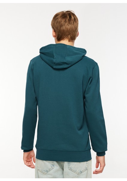 Jack Wolfskin Arthur Hoody Yeşil Erkek Kapüşonlu Sweatshirt 1000001TR