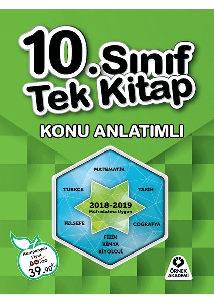 10. Sınıf Tek Kitap Konu Anlatımlı