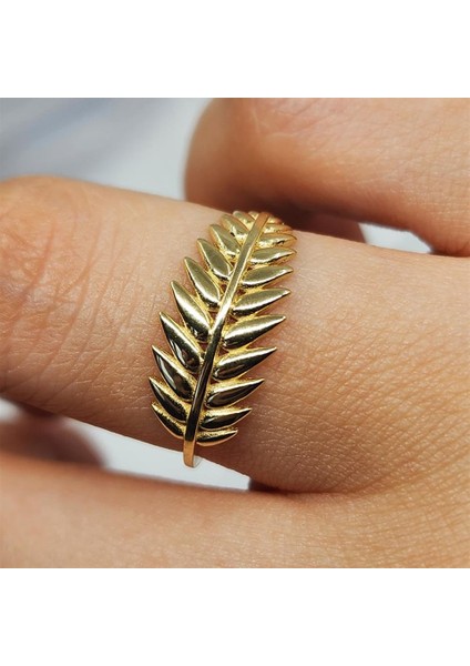 Gümüş Yüzük - Başak Gösterişli Taşsız Tasarım 925 Ayar Gümüş Yüzük fırsatları