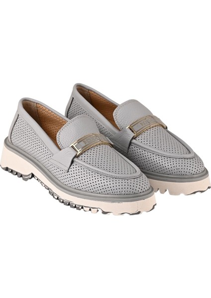 Deri Tokalı Kadın Loafer Ayakkabı 15 4050 fiyatları