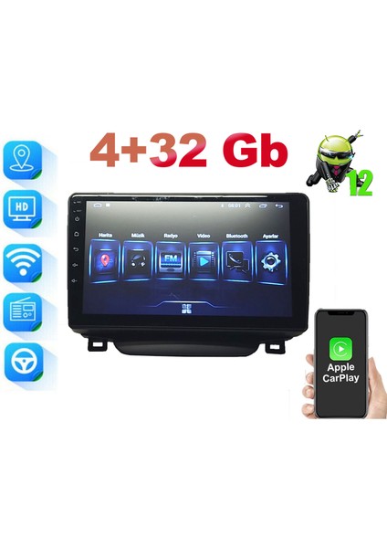 Hyundai 9" 2012-2015 Multimedya Navigasyon