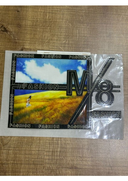 18X25 cm Ütü Ile Yapışan Tv Görselli Transfer Baskı Arma Tişört Baskı