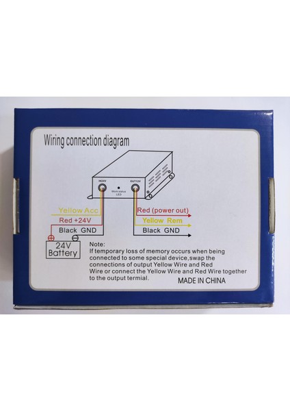 60 Amper Transformers 24VOLT - 12VOLT Düşürücü