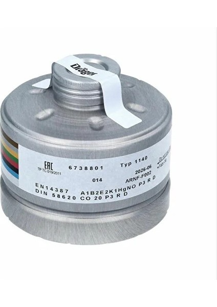 6738801 A1B2E2K1 Hg Co No P3 RD40 Filtre