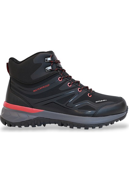 1766-CAMORA Anatomik Tabanlı Waterproof Trekking Spor Bot - NKT01766-SIYAH Kırmızı-41 fırsatları