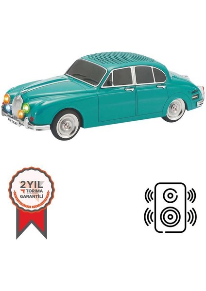 WS-596 Taşınabilir Kablosuz Bluetooth Hoparlör Mavi