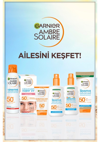 Garnier Ambre Solaire Makyaj Üstü Güneş Koruyucu Yüz Misti