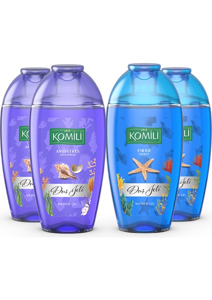 Seyahat Boy Duş Jeli Tanışma Paketi 4'lü Set - 4 x 200ML