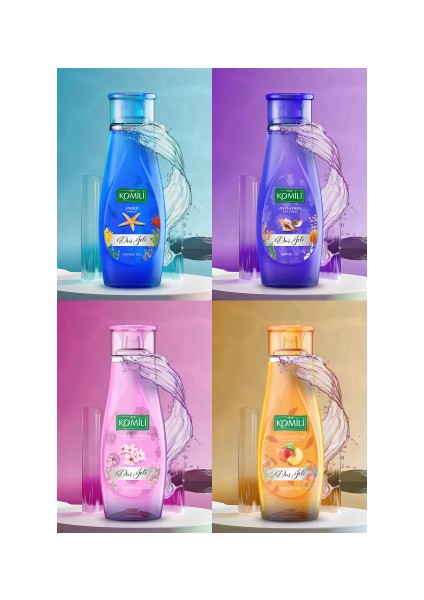 Duş Jeli Tanışma Paketi 4'lü Set - 4 x 500 ml