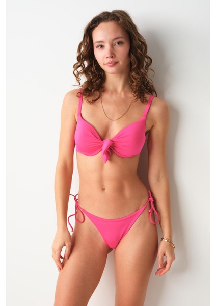 Maya Dolgulu Bikini Tek Üst Pembe 239101 fiyatları