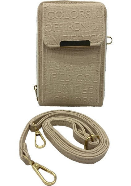 Kadın Çapraz Askılı Telefon Bölmeli Cüzdan Çanta