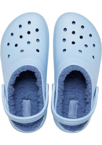Classic Lined Clog Çocuk Terlik 207010-4NS Blue Calcite modelleri