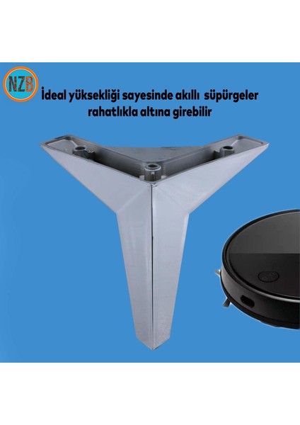 Mobilya Kanepe Sehpa Tv Ünitesi Koltuk Ayağı 15 cm Krom Renk Baza Ayak modelleri