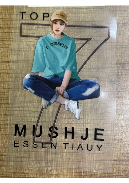 21X14 cm Ütü Ile Yapışan Çinli Kız Transfer Baskı Arma Kot Tişört Baskı