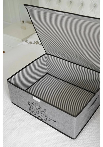 Emir-Ay 3 Adet Keçe Kapaklı Çok Amaçlı Baza Kutu Düzenleyici 50*40*19 fırsatları