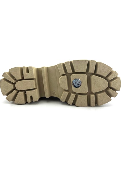 2353003 Günlük Deri Bayan Ayakkabı-Bej fırsatları