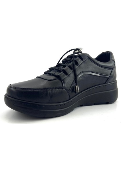 23283302 Günlük Deri Bayan Ayakkabı-Siyah modelleri