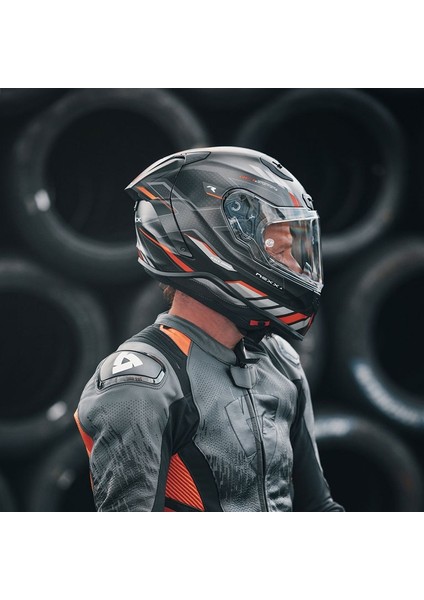 X.R3R Precısıon Mat Siyah-Kırmızı Kask modelleri