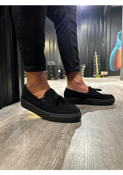 Knack Günlük Spor Klasik Ayakkabı 717 Siyah Süet Siyah Taban fiyatları