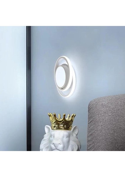 Modern LED Tavan Lambası, 2 Yüzük Tasarımı, 32W, 6500K, L27*H6 cm (Yurt Dışından)