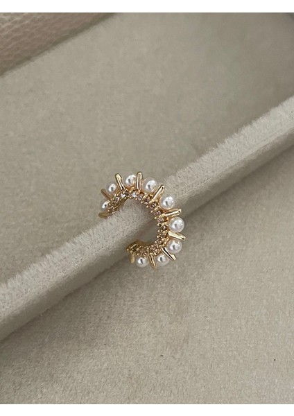 Incili Thin Earcuff modelleri