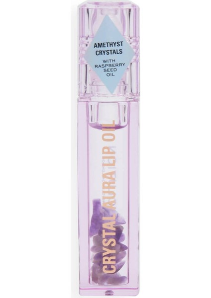 Crystal Aura Dudak Yağı Amethyst