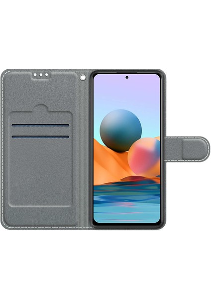 Desen Baskı Tasarımı Xiaomi Redmi Için Tam Sarılı Deri Telefon Kılıfı Note 10 Pro 4g (Global)/note 10 Pro 4g (Hindistan)/note 10 Pro Max-Cat (Yurt Dışından)