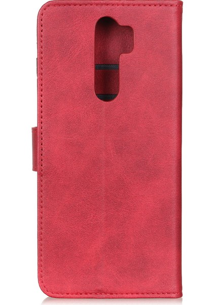 Stand Cüzdan Pu Deri Koruyucu Kapak Xiaomi Redmi 9-Red (Yurt Dışından) modelleri