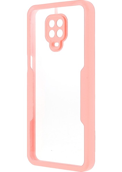 Her Şey Dahil Pet Ekran Koruyucu+Akrilik Arka Panel+Tpu Çerçeve Koruyucu Kılıf Xiaomi Redmi Note 9 Pro Max/note 9s/note 9 Pro-Pink (Yurt Dışından) fiyatları