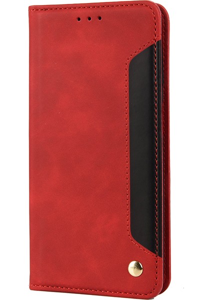 Xiaomi Redmi Için Note 11 5g (Çin) (Mediatek)/not 11T 5g/not 11S 5g Renk Ekleme Tam Koruma Deri Stand Cüzdan Kapağı Telefon Kılıfı Kırmızısı (Yurt Dışından) fiyatları