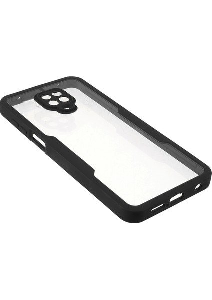 Her Şey Dahil Pet Ekran Koruyucu+Akrilik Arka Panel+Tpu Çerçeve Koruyucu Koruma Koruyucu Kılıf Note 9 Pro Max/note 9s/note 9 Pro-Black (Yurt Dışından) fırsatları