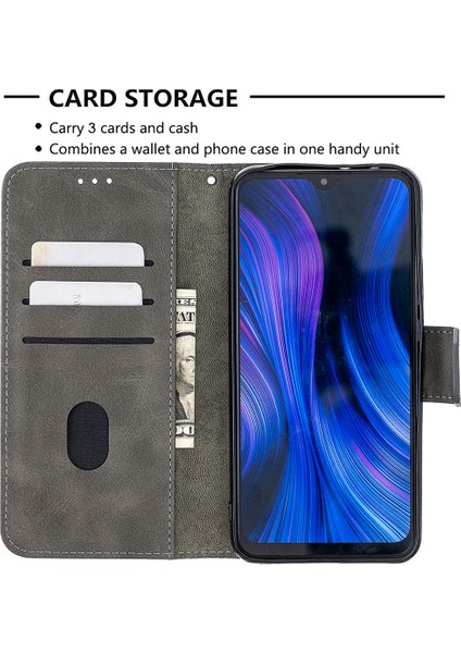Xiaomi Redmi Için Çeşitli Timsah Deri Deri Cüzdan Kılıfı 9-Gre (Yurt Dışından) modelleri