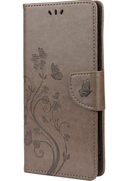 Basılı Kelebek Çiçek Deseni Pu Deri Manyetik Flip Kapak Standı Özellik Xiaomi Redmi Için Cüzdan Telefon Kılıfı Not 11 Pro 5g (Çin) (Mediatek)/not 11 Pro+ 5g-Gre (Yurt Dışından) fiyatları