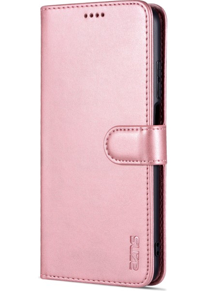 Deri Cüzdan Stand Telefon Kılıfı Flip Kart Yuvaları Xiaomi Redmi Için Tam Telefon Kabuğu Korunmalı 10 4g (2021)/REDMI 10 2022 4g/redmi Not 11 4g (Mediatek)/redmi 10 Prime-Rose Gold (Yurt Dışından) fiyatları