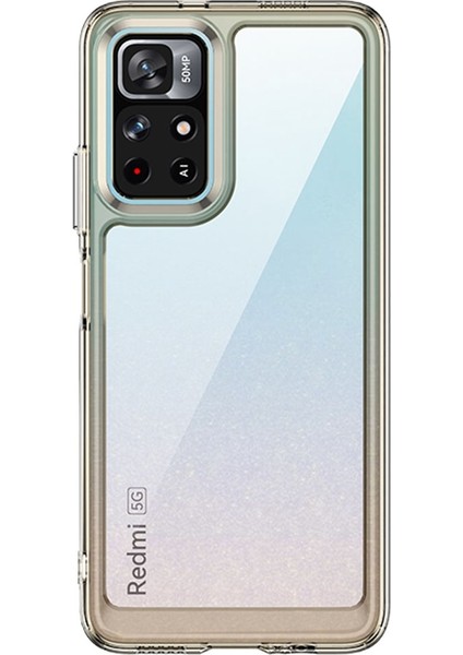 Xiaomi Redmi Için Note 11 5g (Çin) (Mediatek)/not 11S 5g/not 11T 5g Tpu+Akrilik Bağımsız Pc Düğmeleri ile Net Telefon Kılıfı (Yurt Dışından)