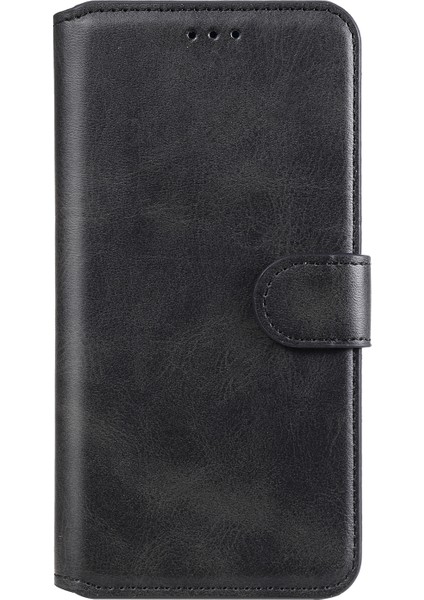 Xiaomi Poco X3/poco X3 Nfc-Black Için Yeni Varış Klasik Flip Deri Cüzdan Standı Telefon Kasası (Yurt Dışından)