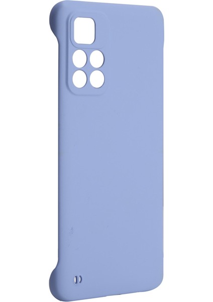 Xiaomi Redmi Için Sert Pc Telefon Kılıfı Kabuğu Ka Mat Çerçevesiz Eksik Kapak Not 11 5g (Çin) (Mediatek)/not 11S 5g/not 11T 5g-Purple (Yurt Dışından)