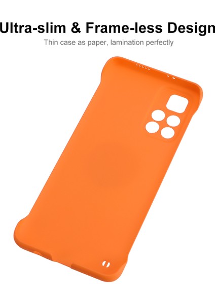 Xiaomi Redmi Için Sert Pc Telefon Kılıfı Kabuğu Ka Mat Çerçevesiz Eksik Kapak Not 11 5g (Çin) (Mediatek)/not 11S 5g/not 11T 5g-Purple (Yurt Dışından) fırsatları