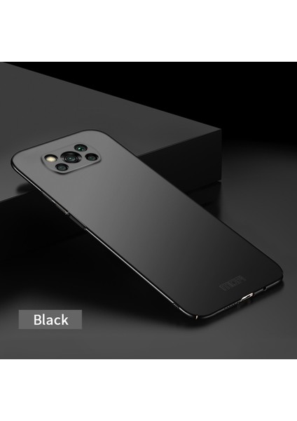Xiaomi Için Poco X3/x3 Nfc Kalkanı Ince Buzlu Sert Plastik Kasa Black (Yurt Dışından) fiyatları