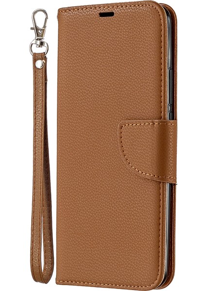 Xiaomi Redmi Için Cüzdan Kapağı ile Litchi Cilt Şık Deri 9-Brown (Yurt Dışından) fiyatları