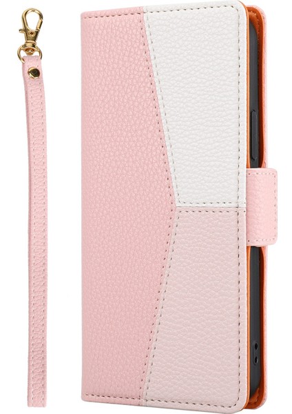 Ekleme Tasarım Litchi Doku Deri Deri Şok Geçirmez Cüzdan Xiaomi Için Kayış ile Stand Flip Kapak (Yurt Dışından)
