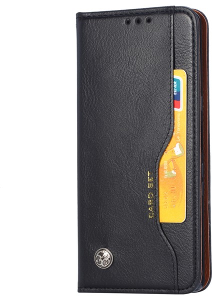 Pu Deri Auto-Absorged Xiaomi Redmi Için Benzersiz Telefon Kabuğu Note 9/redmi 10X 4g-Black (Yurt Dışından)
