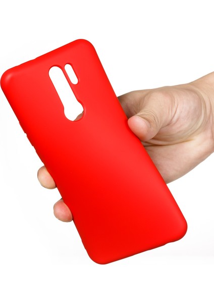 Xiaomi Redmi 9-Red Için Sıvı Silikon Telefon Kapağı Kılıfı (Yurt Dışından) fırsatları