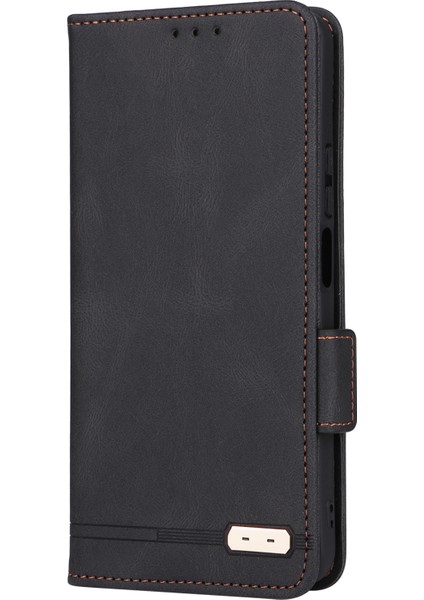 Xiaomi Redmi Için Note 11 Pro 5g (Çin) (Mediatek)/11 Pro+ 5g Donanım Tasarımı Pu Deri Kitap Kılıf Standı Manyetik Kapatma Flip Cüzdan Kapak Black (Yurt Dışından) fiyatları