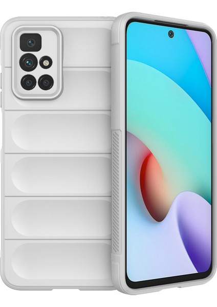 Xiaomi Için Redmi 10 2022 4g/redmi 10 4g (2021)/REDMI Not 11 4g (Mediatek) Bırakma Geçirmez Telefon Vaka-Beyaz (Yurt Dışından)