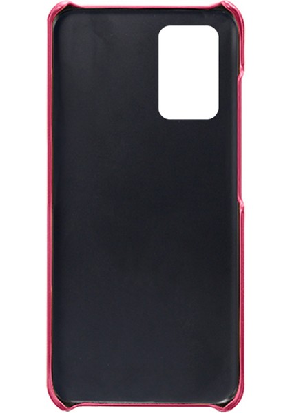Şık Hafif Pu Deri+Pc Combo Xiaomi Için Çift Arka Kart Yuvalı Sert Kapak Not 11 4g (Mediatek)/10 4g (2021)/10 2022 4g-Rose (Yurt Dışından) fırsatları