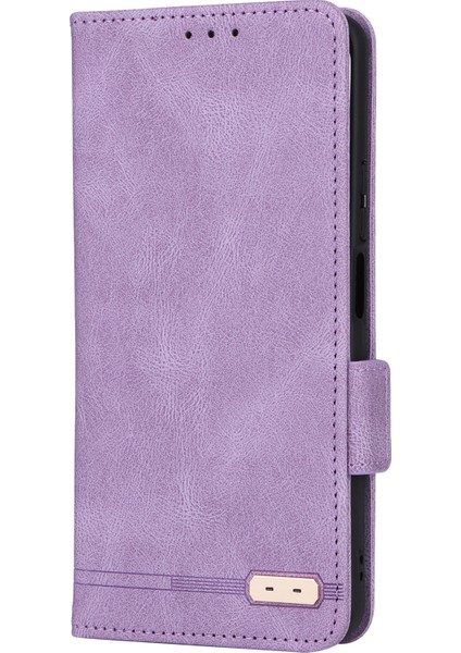 Xiaomi Redmi Için Note 11 Pro 5g (Çin) (Mediatek)/11 Pro+ 5g Donanım Tasarımı Pu Deri Kitap Kılıf Stand Manyetik Kapatma Flip Cüzdan Kapak-Ilanı (Yurt Dışından)
