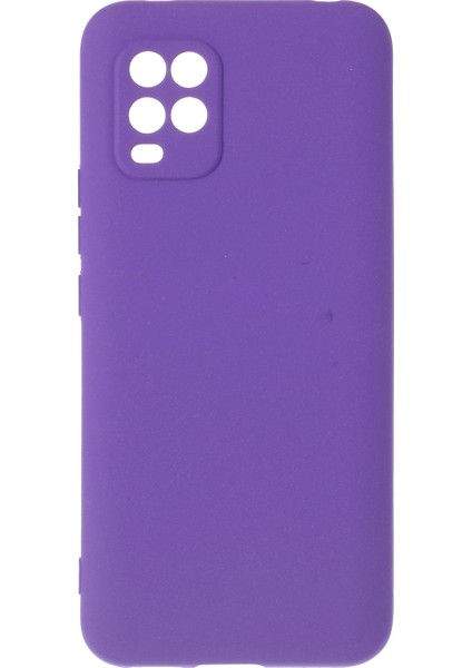 Xiaomi Mi 10 Lite 5g-Mor Için Çift Taraflı Mat Tpu Cep Telefonu Kasası (Yurt Dışından)