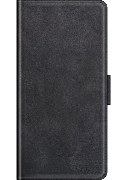 Çift Toka Manyetik Kapanma Pu Deri Cüzdan Standı Kabuk Xiaomi Redmi Note 10 Pro 4g (Global)/4g (Hindistan)/10 Pro Max 4g-Black (Yurt Dışından) fiyatları