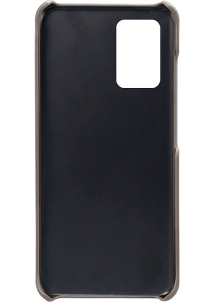Şık Hafif Pu Deri+Pc Combo Xiaomi Redmi Için Çift Arka Kart Yuvalı Sert Kapak Not 11 4g (Mediatek)/10 4g (2021)/10 2022 4g-Grey (Yurt Dışından) fırsatları